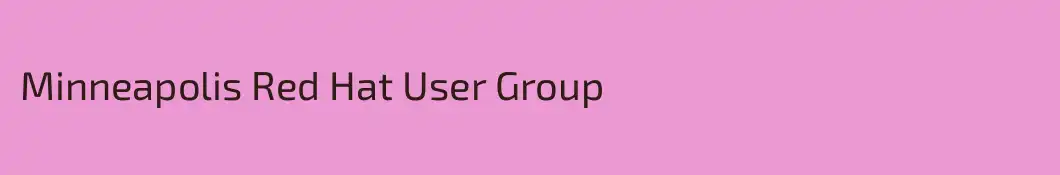 Minneapolis Red Hat User Group
